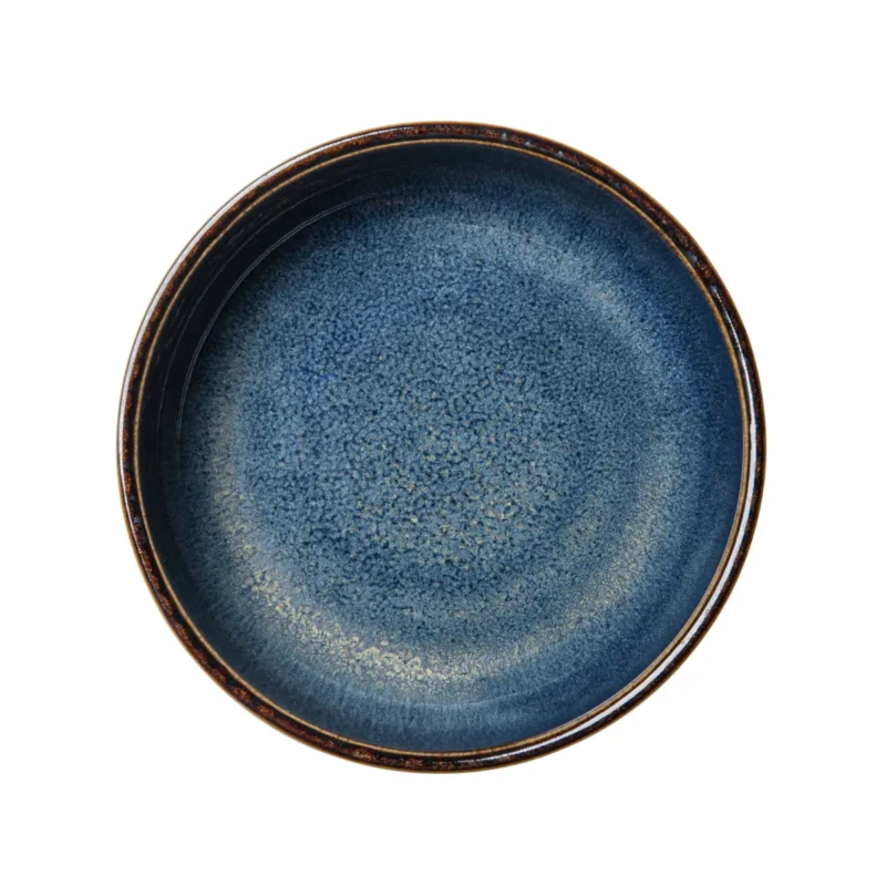 Bowl rond bleu foncé porcelaine Ø 16 cm Seablue Accolade Bon Plan
