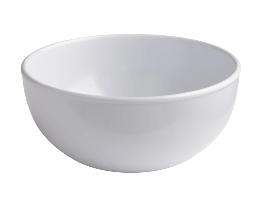 Pas Cher Bol rond blanc mélamine 42 cl Ø 12 cm Platex