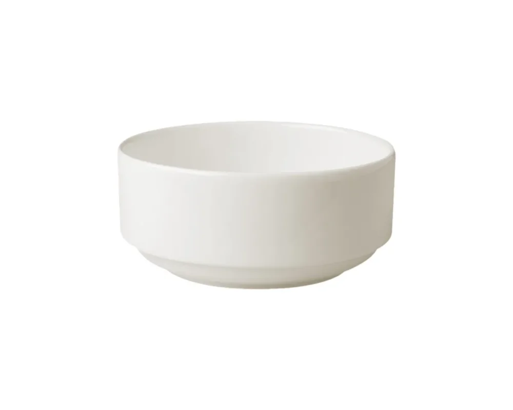 Bol rond ivoire porcelaine vitrifiée 63 cl Ø 14 cm Banquet Rak Commande En Gros