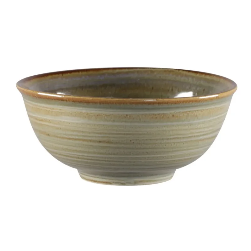 Bol rond Peridot porcelaine Rak Réduction