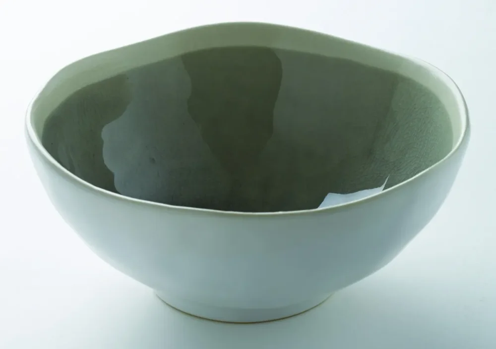 Coupelle rond gris grès émaillé Ø 12,5 cm Winter Pro.mundi Nouvelle Collection