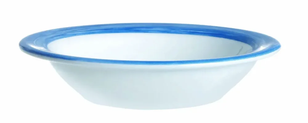 Coupelle rond bleu verre opal Ø 12 cm Brush Arcoroc Dernier Modèle