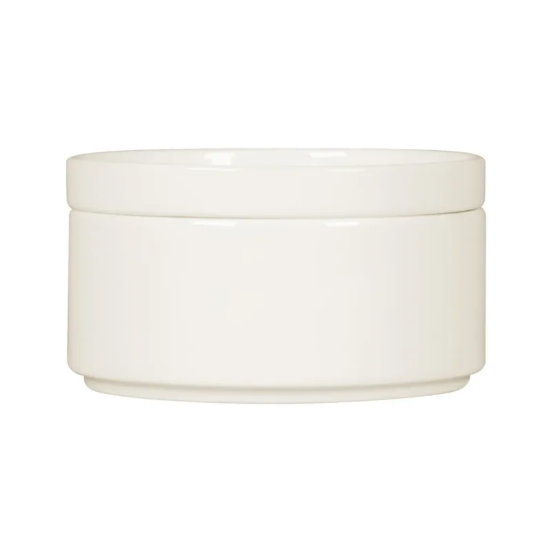 Offre Exclusive Bol rond ivoire porcelaine vitrifiée Nordic Rak