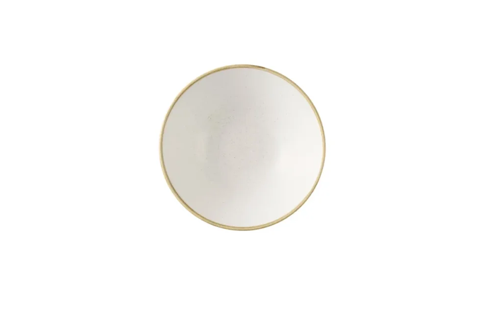 Solde Bol rond barley white porcelaine vitrifiée Ø 19 cm Stonecast Barley Churchill