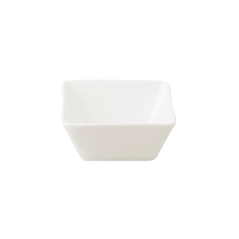 Coupelle carré ivoire porcelaine vitrifiée 7 cm Allspice Rak Prix Choc
