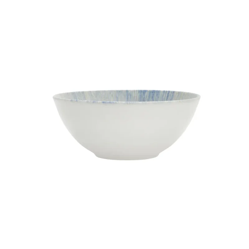 Bowl rond bleu porcelaine Ø 16 cm Coral Essentials Collection Prix Cassé