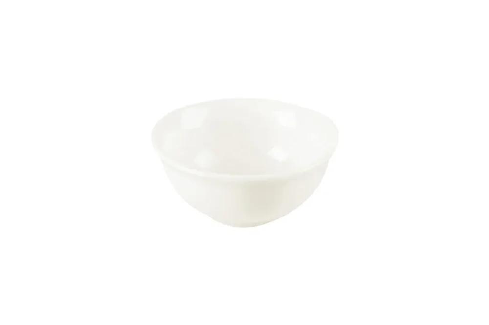Coupelle rond ivoire porcelaine vitrifiée 11 cl Ø 9 cm Nano Rak Achetez Aujourd’hui