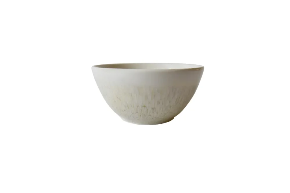 Super Prix Bol beige porcelaine vitrifiée Ø 13 cm Butterfly Dudson