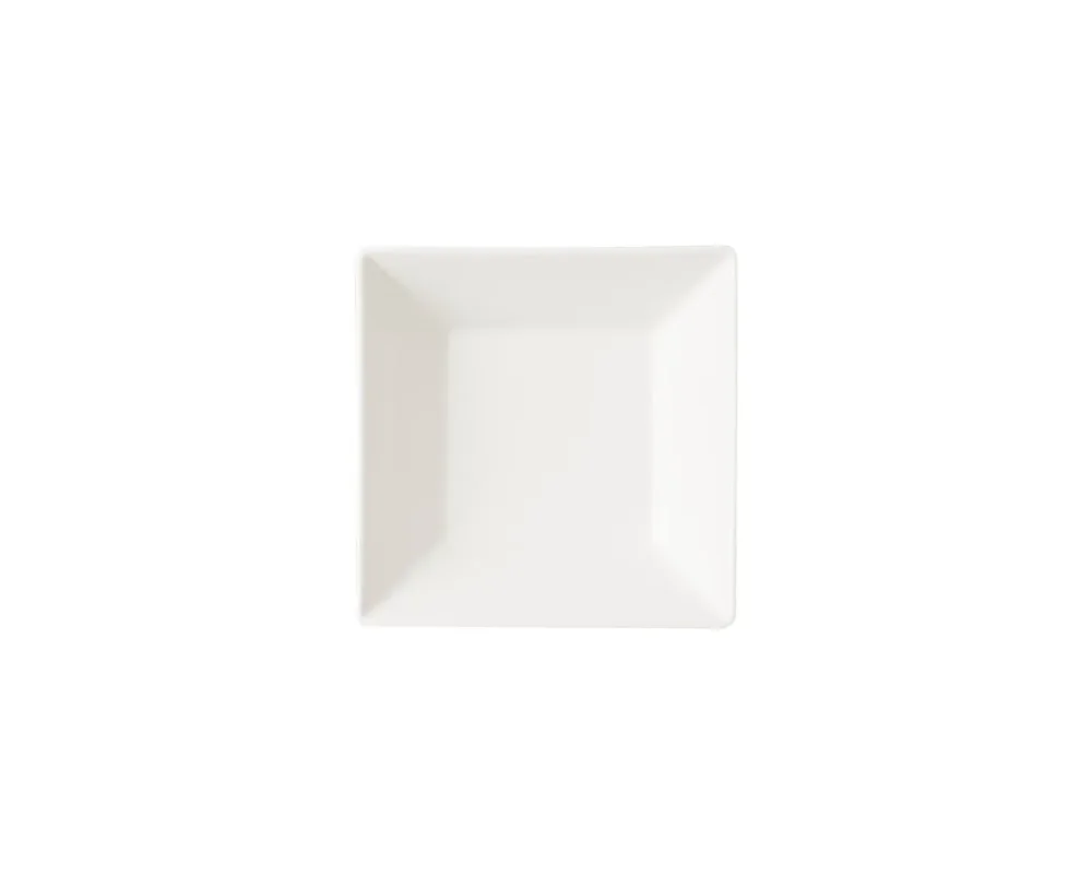 Must-Have Coupelle carré ivoire porcelaine vitrifiée 13 cm Allspice Rak