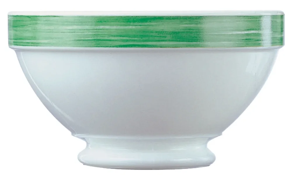 Bol rond vert verre opal 51 cl Ø 13 cm Brush Arcoroc Promotion Saisonnière