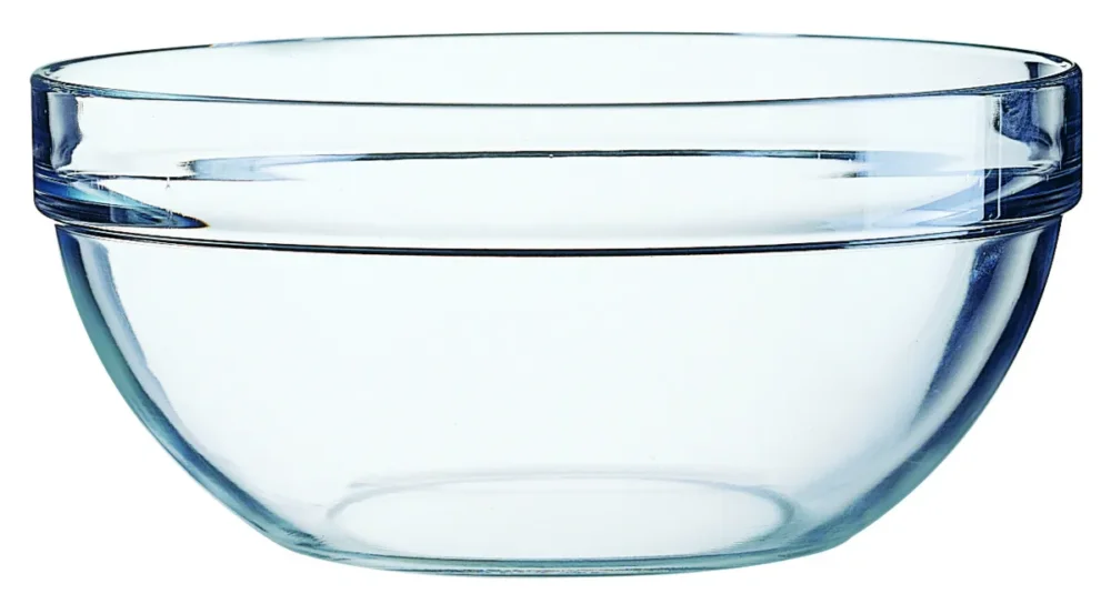 Coupelle rond transparent verre trempé Ø 10,3 cm Empilable Arcoroc Authentique