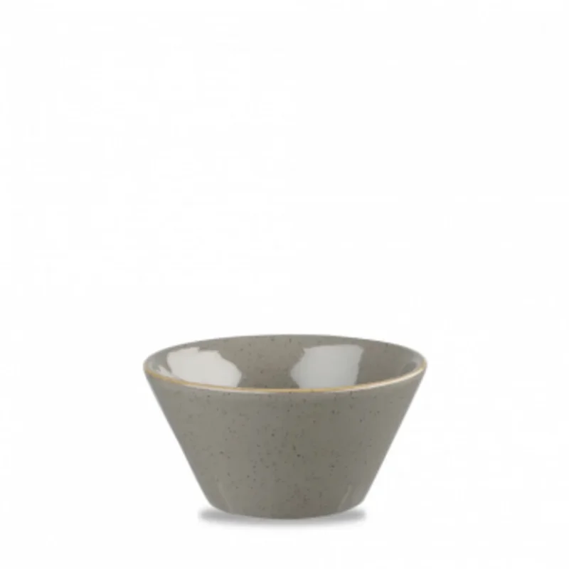 Marque Bol rond peppercorn porcelaine vitrifiée Ø 12,1 cm Stonecast Grey Churchill