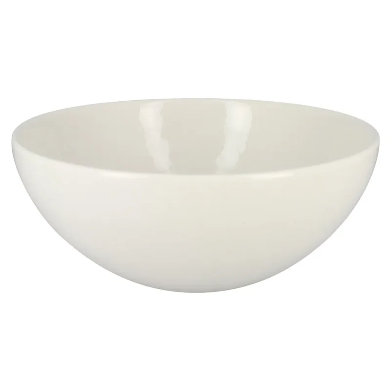Bol rond blanc porcelaine vitrifiée Ø 20,2 cm Vintage Rak Nouvel Arrivage