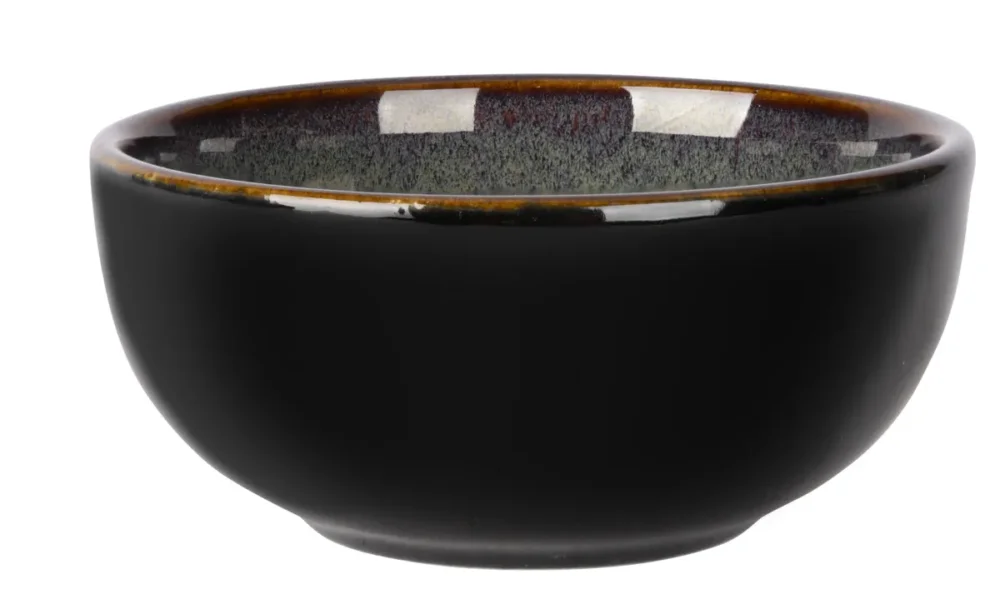 Commander Maintenant Bol rond noir porcelaine Ø 8 cm Bogota Proof