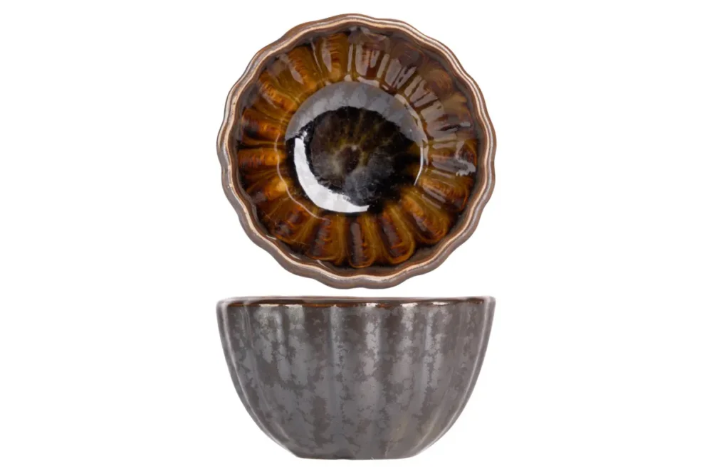 Nouvelle Collection Coupelle rond argent porcelaine Ø 7 cm Elements Mineral Proof