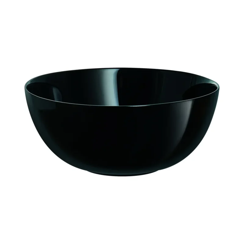 Coupelle rond noir verre trempé Ø 12 cm Diwali Luminarc Pas Cher