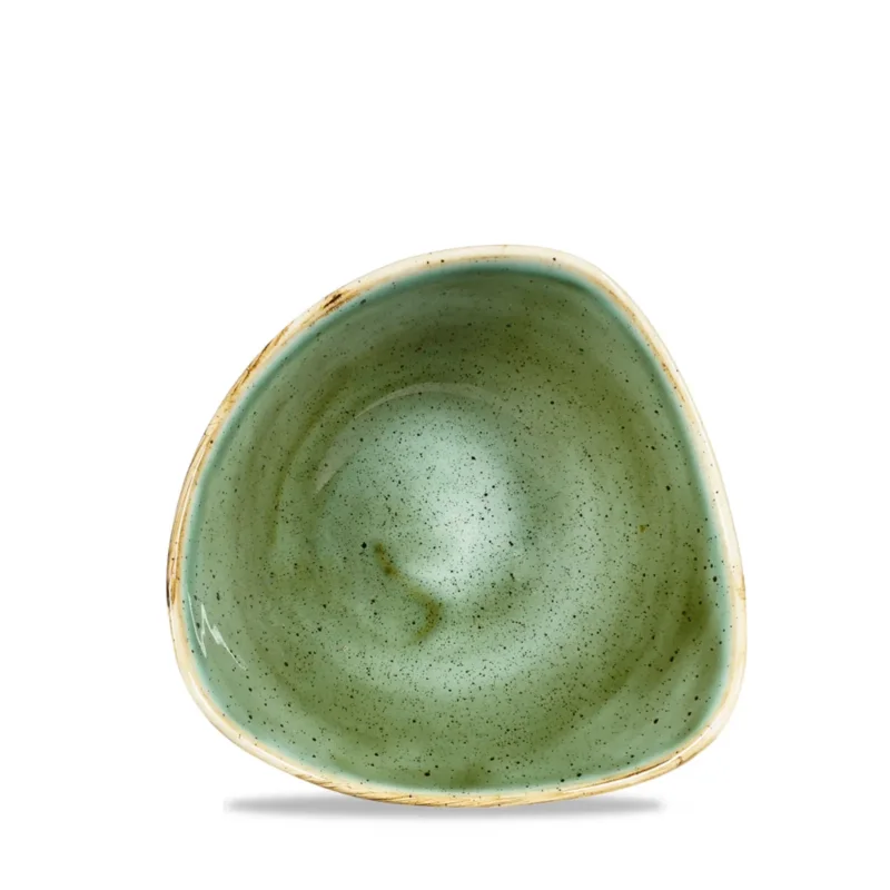 Bol triangulaire Samphire porcelaine vitrifiée 15,3 cm Stonecast Samphire Churchill Produit De Marque
