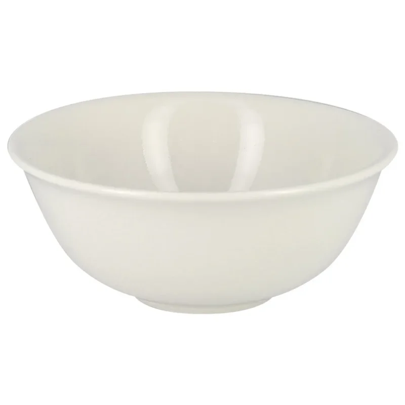 Bol rond blanc porcelaine vitrifiée Ø 16 cm Vintage Rak Prix Choc