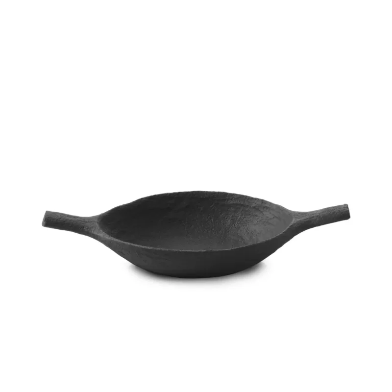 Coupelle cabosse Noir brut porcelaine culinaire 16,5 cm Yli Revol Meilleure Vente