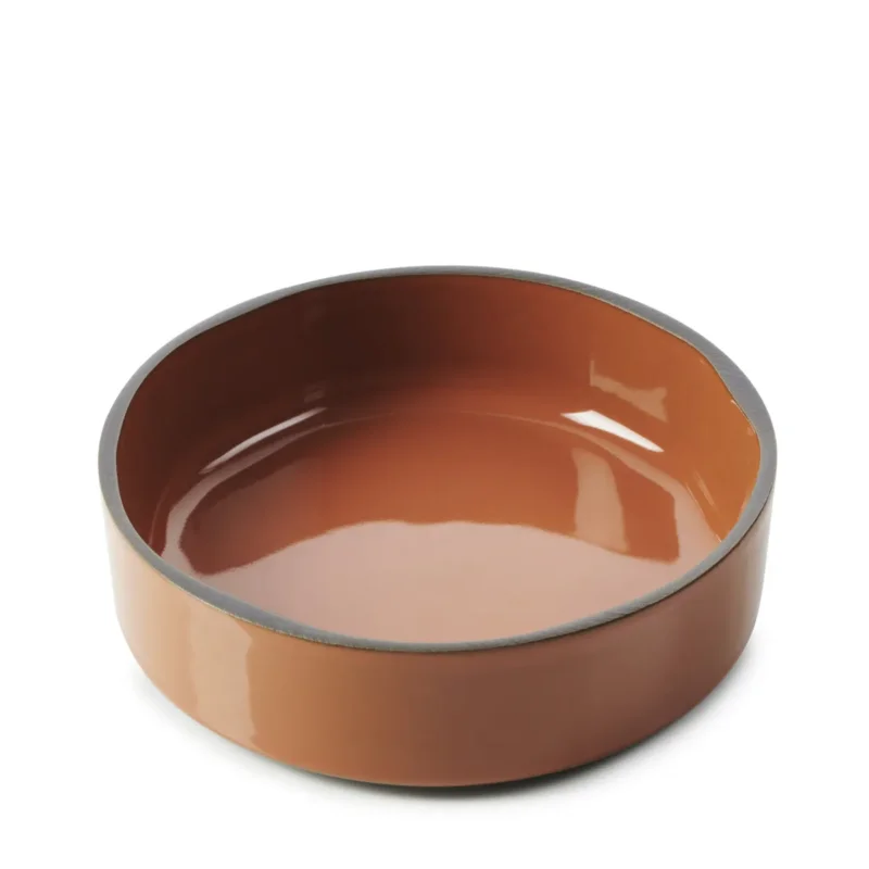 Coupelle rond rouge porcelaine culinaire Ø 11 cmCaractère Revol Quantité Limitée