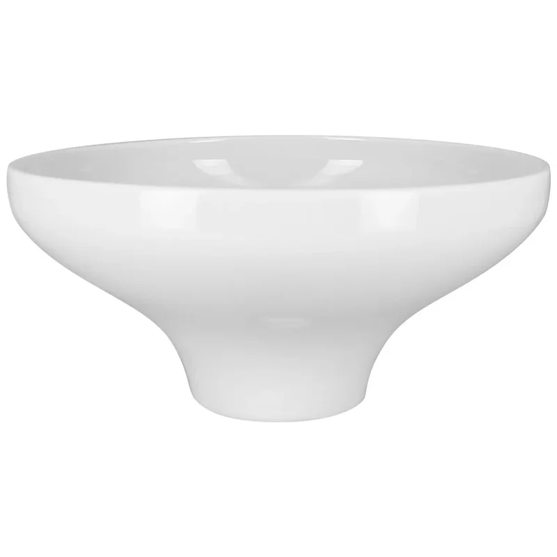 Achat Immédiat Bol rond blanc porcelaine vitrifiée Ø 12 cm Moon Rak