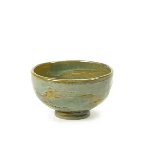 Acheter Direct Bol rond vert grès émaillé 24 cl Ø 11 cm Pure Sea Green Serax