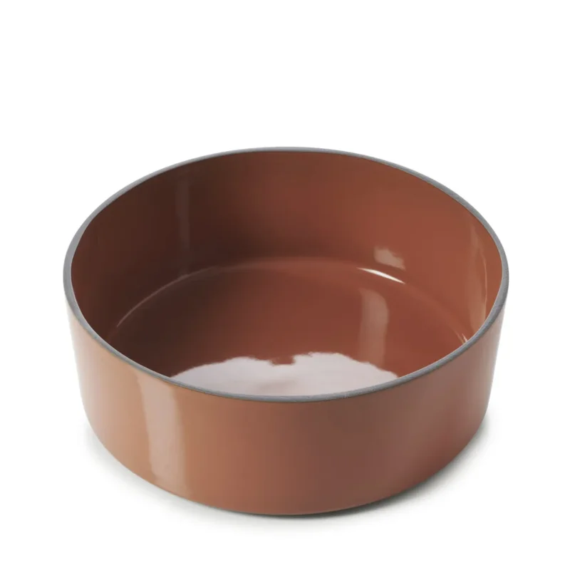 Satisfait Ou Remboursé Saladier rond rouge porcelaine culinaire Ø 19 cmCaractère Revol