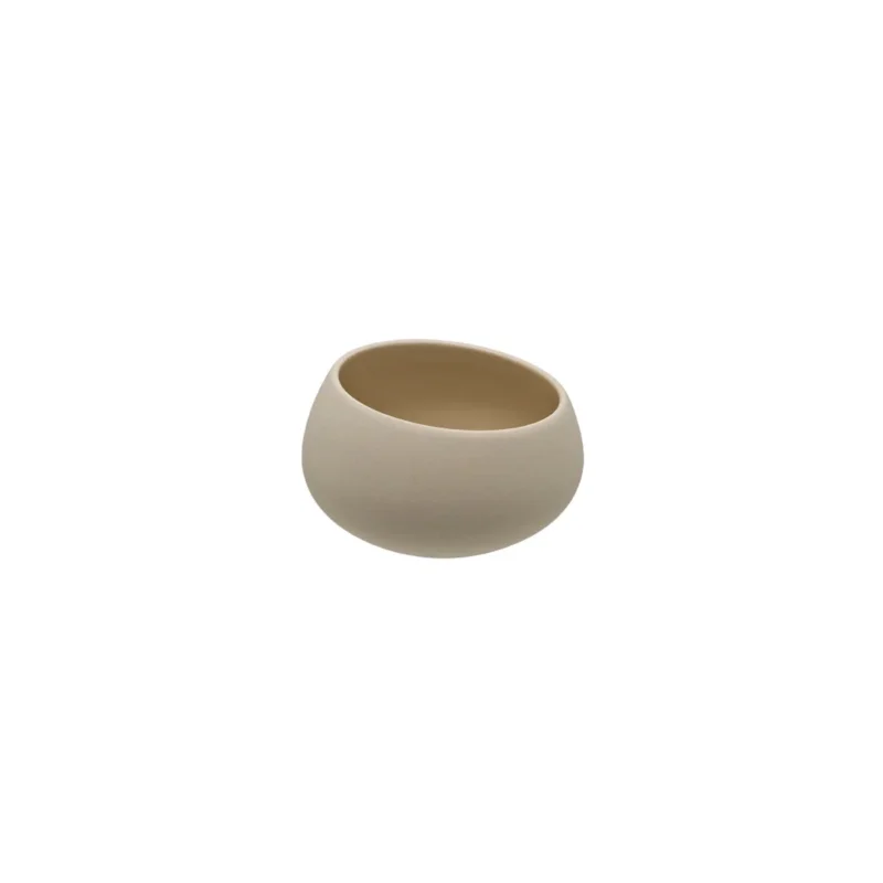 Produit De Marque Coupelle rond beige grès émaillé Ø 7,3 cm Bahia Degrenne