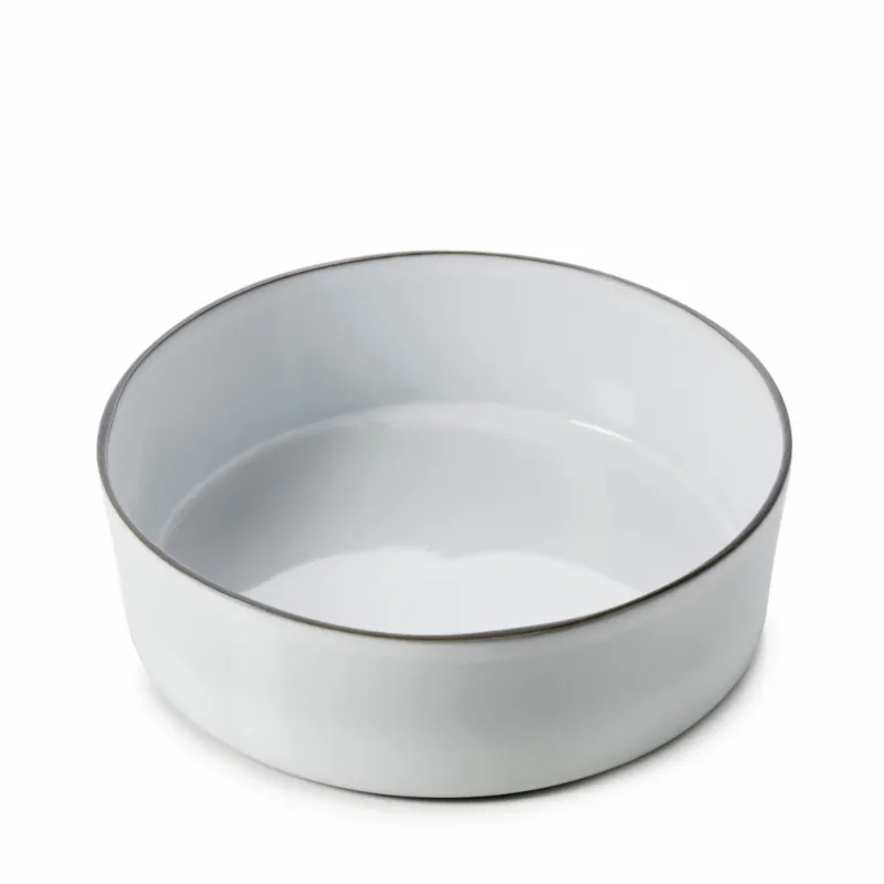 Bon Marché Saladier rond blanc porcelaine culinaire Ø 25 cmCaractère Revol