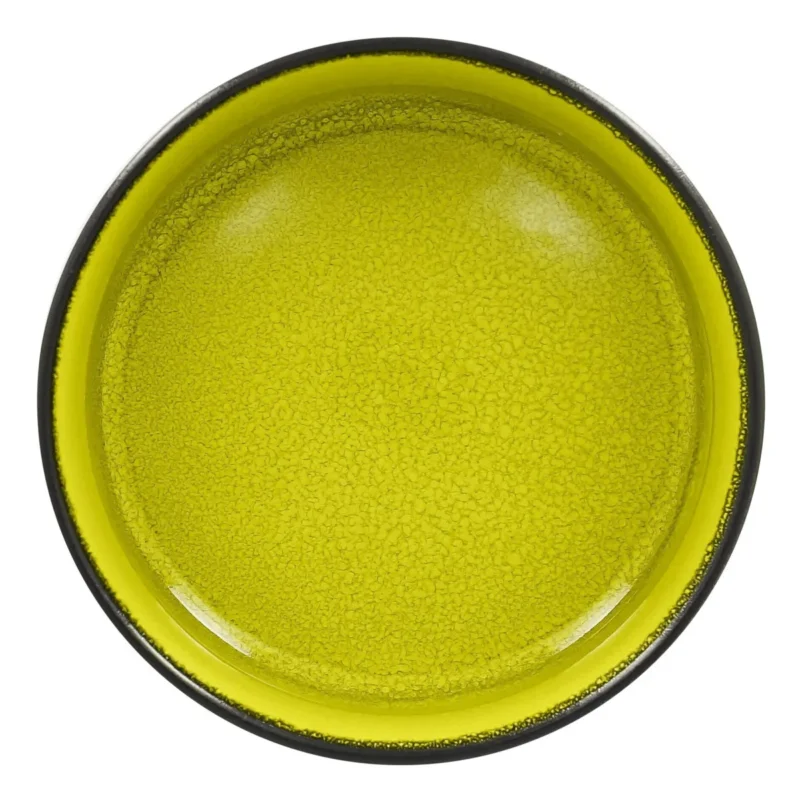 Quantité Limitée Bol rond vert porcelaine vitrifiée Ø 16 cm Fire Rak