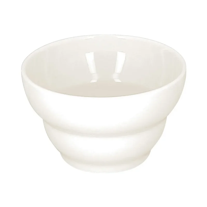 Bol rond ivoire porcelaine vitrifiée Ø 12,5 cm Aurea Rak Prix Promo
