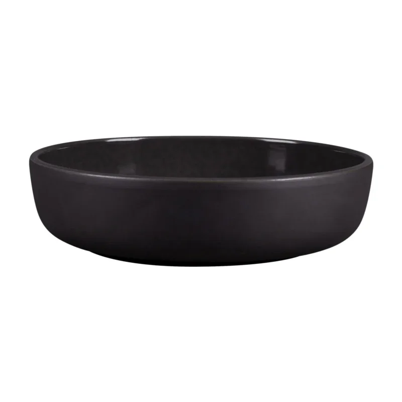 Bol à bord droit rond Ghera porcelaine Ø 20 cm Earth Rak Soldes