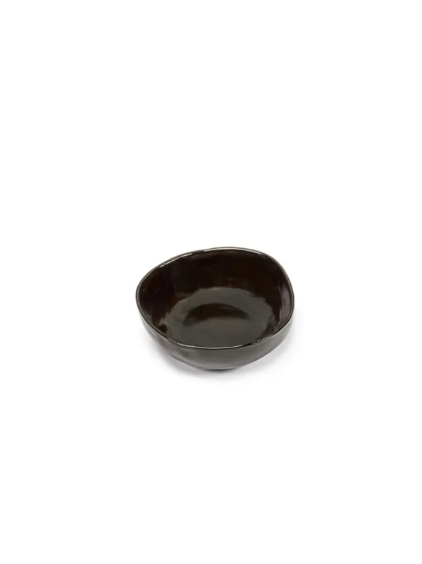Offre Du Jour Bol rond ébène grès émaillé 16,5 cm La Mère Serax