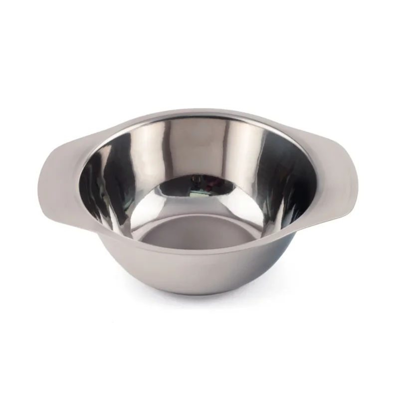 Bon Plan Bol à oreilles ovale argent inox 45 cl 17,2 cm Inox Plastorex