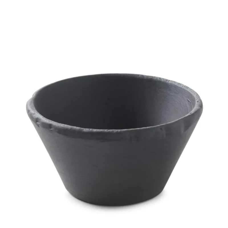 Ramequin rond noir porcelaine culinaire Ø 6,5 cm Basalt Revol Pas Cher