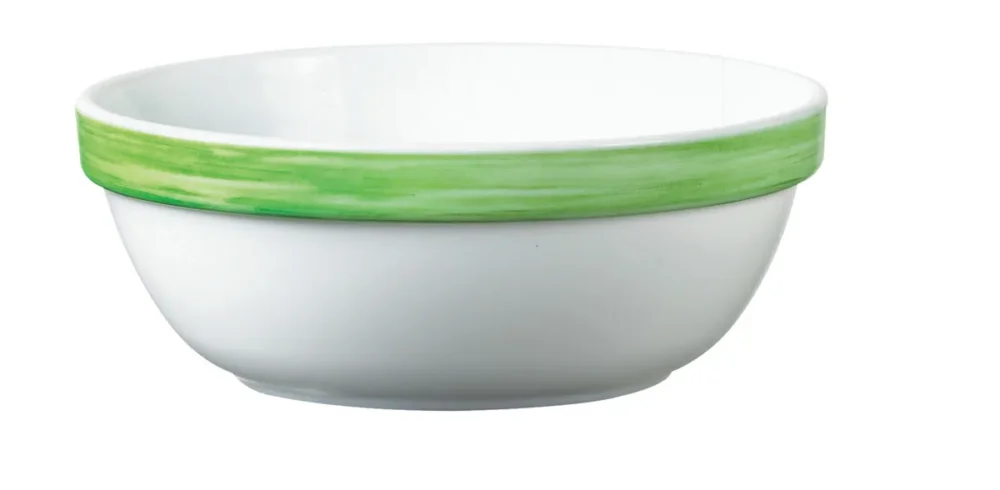 Coupelle rond vert verre opal Ø 12 cm Brush Arcoroc Réduction