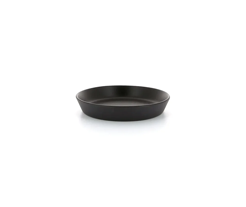Remise Coupelle rond noir porcelaine culinaire Ø 14 cm Equinoxe Revol