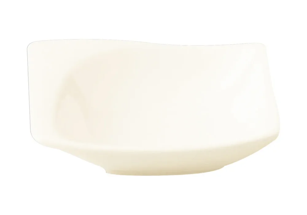 Prix Choc Coupelle rectangulaire ivoire porcelaine vitrifiée 7,9 cm Mazza Rak