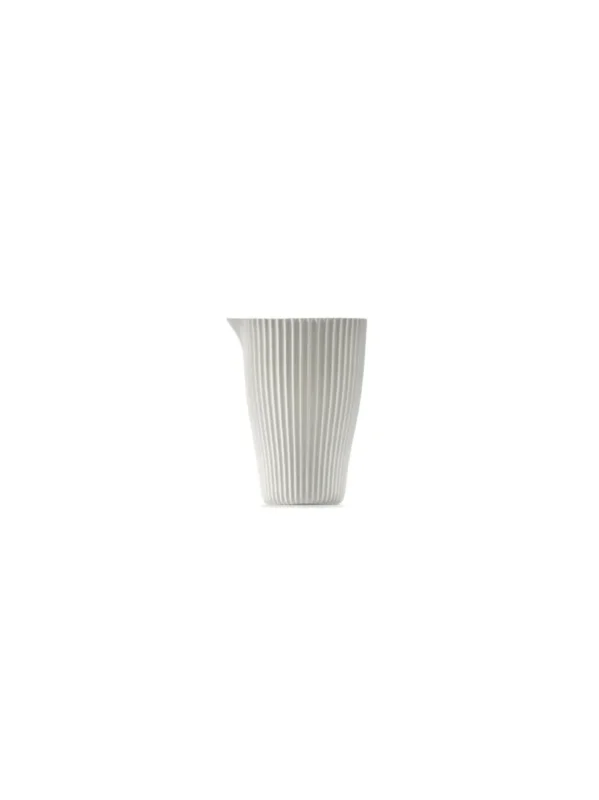 Authentique Crémier/saucière rond blanc porcelaine bone china Ø 7,5 cm Nido Serax
