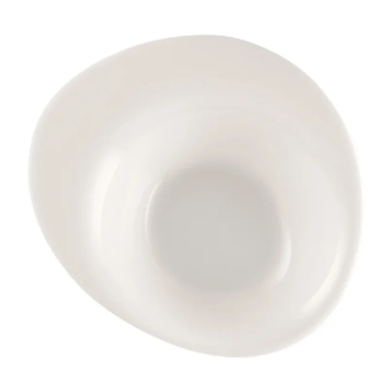 Marque Bol rond blanc porcelaine bone china 17,3 cm Pose Rak