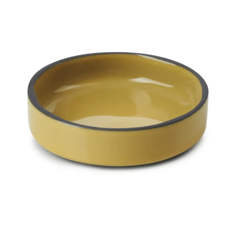 Coupelle rond jaune porcelaine culinaire Ø 7 cmCaractère Revol Nouvelle Collection
