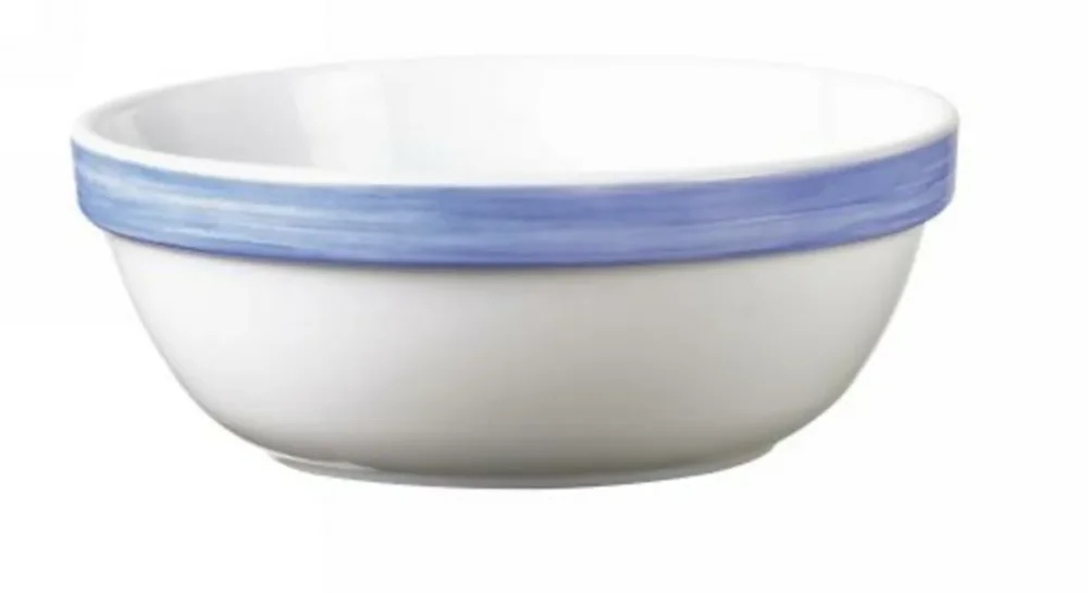 Coupelle rond bleu verre opal Ø 12 cm Brush Arcoroc Solde