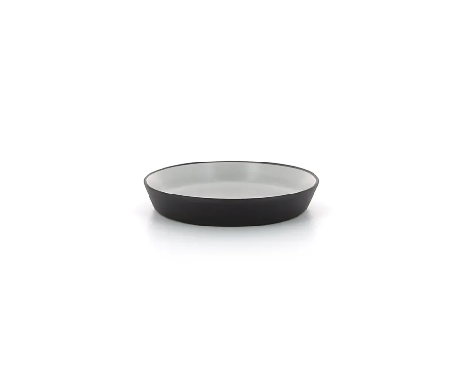 Coupelle rond gris porcelaine culinaire Ø 14 cm Equinoxe Revol Offre Spéciale