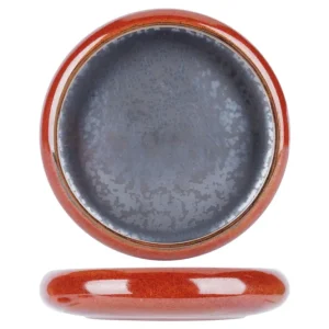 Acheter Direct Coupelle rond brun porcelaine Ø 13 cm Elements Maroon Proof
