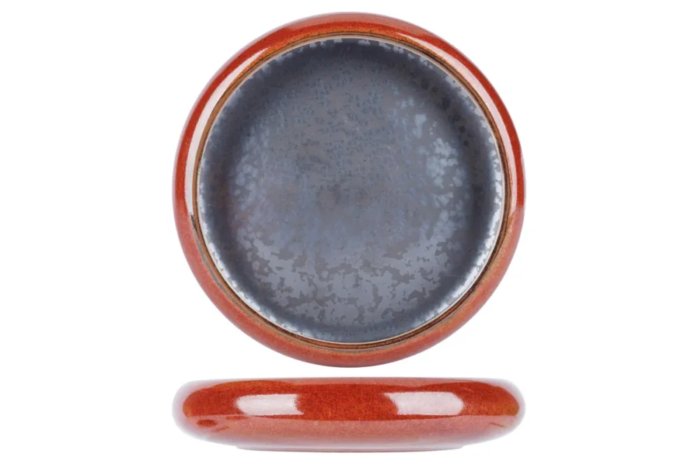 Acheter Direct Coupelle rond brun porcelaine Ø 13 cm Elements Maroon Proof