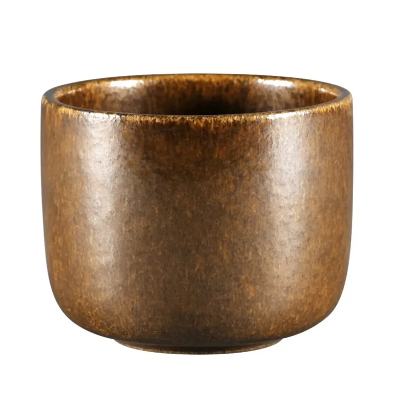 Bol rond bronze porcelaine vitrifiée Ø 10 cm Rakstone Ease Rak Prix Réduit
