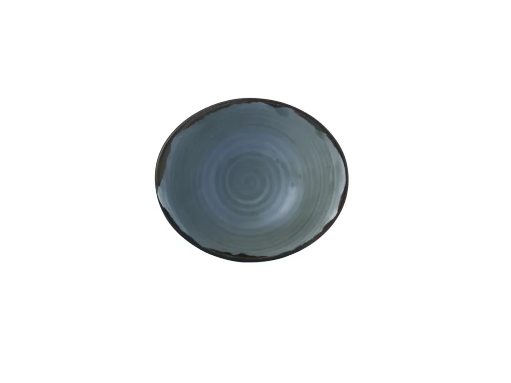 Bol ovale bleu porcelaine vitrifiée 19,9 cm Harvest Dudson Achat Immédiat