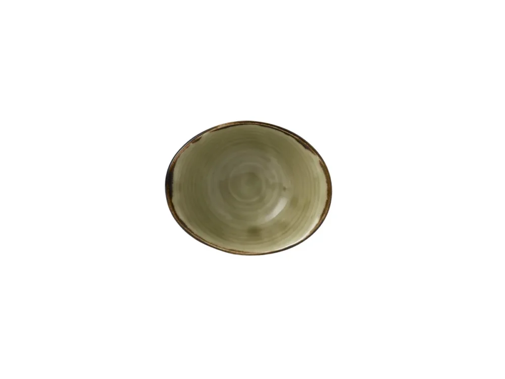 Bol à salade ovale beige porcelaine vitrifiée 17,4 cm Harvest Dudson Top Vente