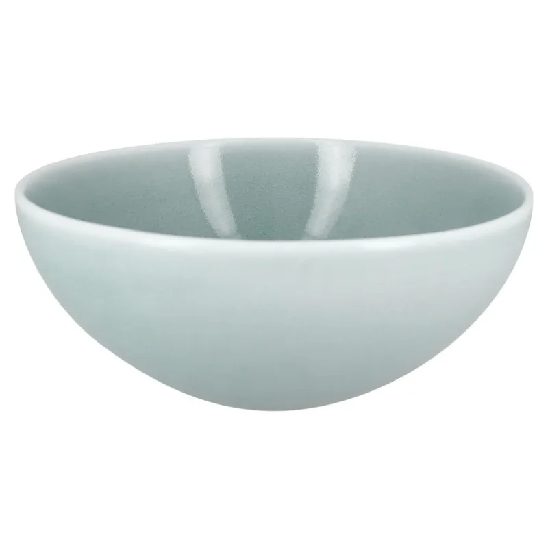 Bol rond bleu porcelaine vitrifiée Ø 20,2 cm Vintage Rak Soldes