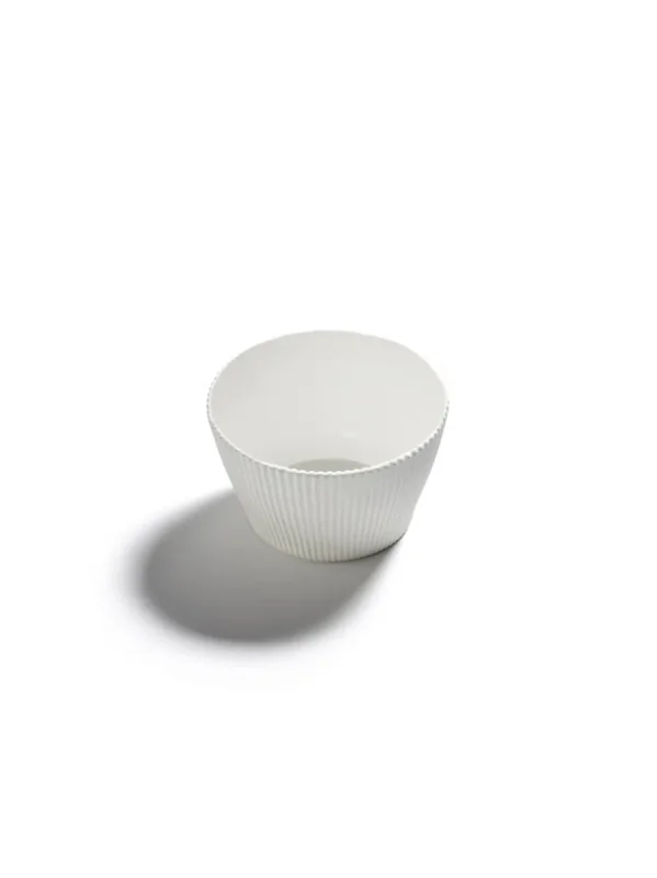 Expédié Aujourd’hui Bol conique blanc porcelaine bone china Ø 12 cm Nido Serax